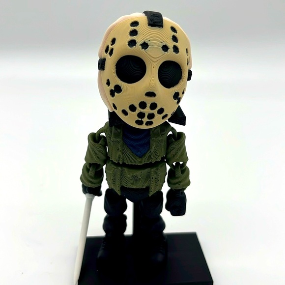 3D printed Articulated Jason Voorhees  Fidget Toy Fun Collectible Str… - Picture 1 of 4